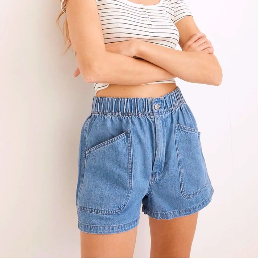 Madewell Women's Blue Denim Shorts Size 26